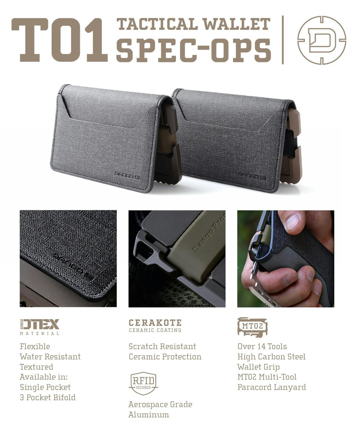 T01 Tactical Spec-Ops Bifold Wallet